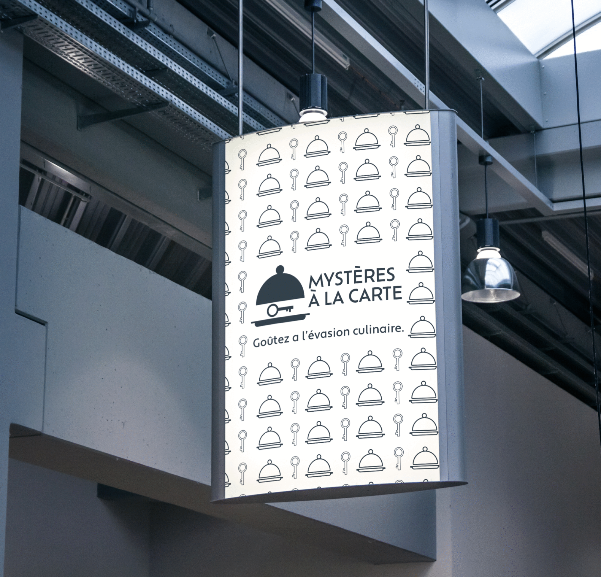 Indoor Advertising Poster MockUp